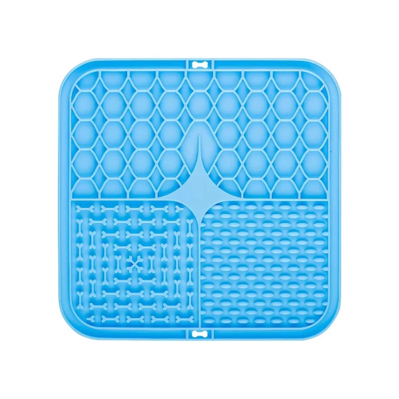Anxiety Relief Dog Lick Mat — Keeps Dogs 
Calm During Bath, Grooming & Alone Time