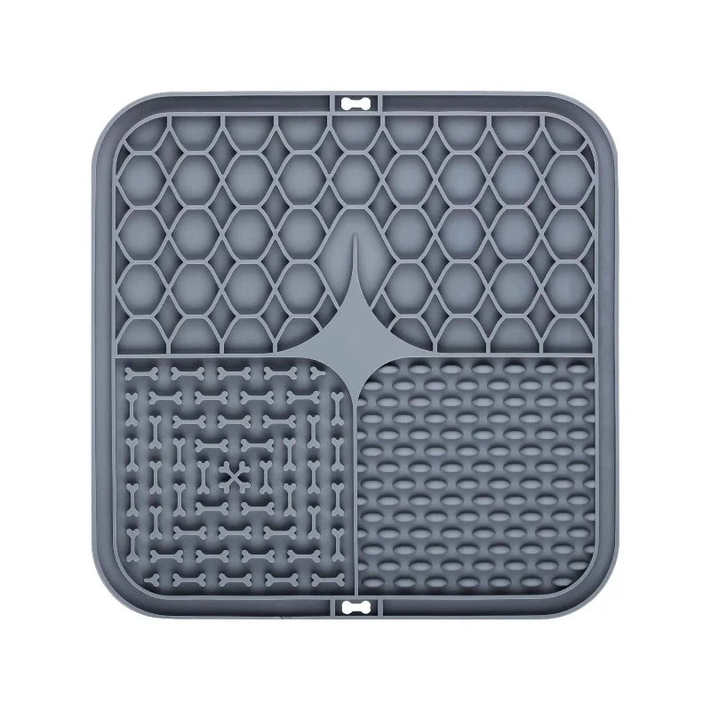 Anxiety Relief Dog Lick Mat — Keeps Dogs 
Calm During Bath, Grooming & Alone Time