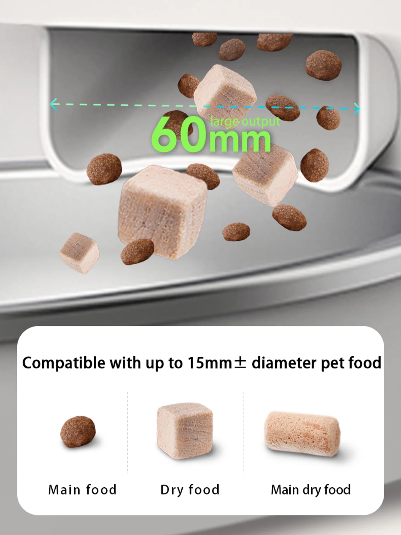 Smart WiFi Automatic Pet Feeder with Camera – Tuya App Controlled 2.4G/5G Food Dispenser for Cats & Dogs