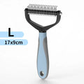 Professional Double-Sided Deshedding Brush 
— Reduces Dog Shedding By Up To 90%